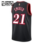 Philadelphia 76ers Trikot Joel Embiid Nike 2025-26 Classic Edition Schwarz Swingman - Kinder
